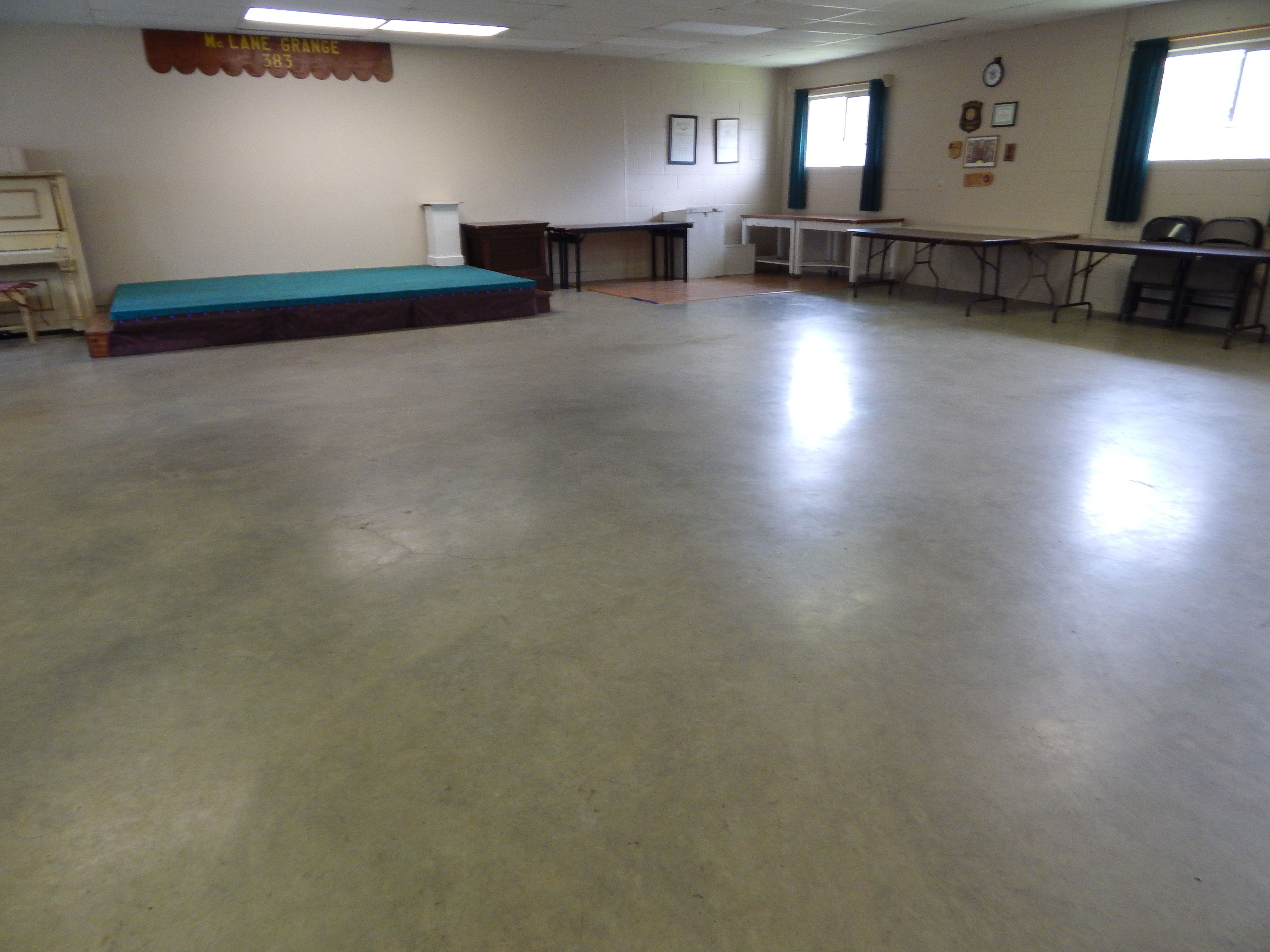 Main hall space